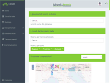 Tablet Screenshot of icircolideltennis.it